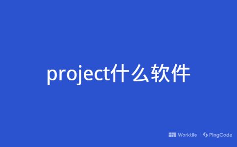 project什么软件