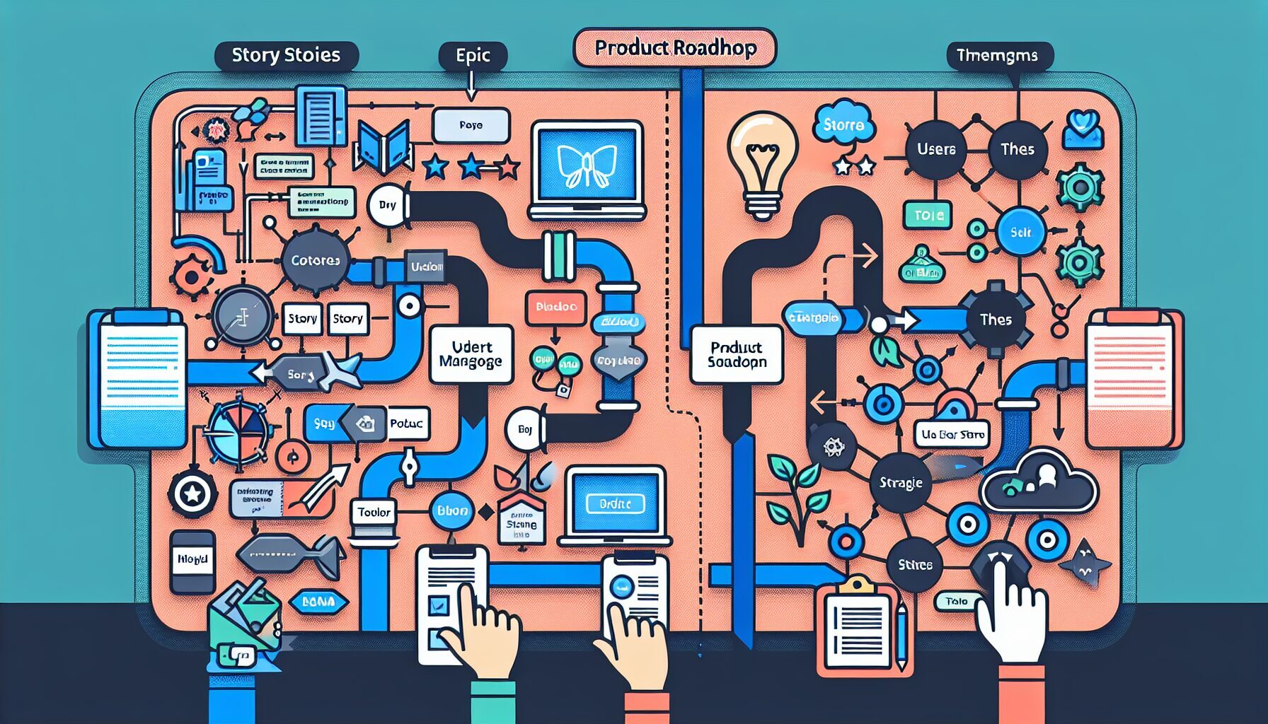 产品管理中的故事映射和产品路线图有何联系
